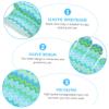 ETHZZLE 10Pcs Five-finger Bath Massage Gloves for Deep Cleaning and Exfoliating Shower Gloves for Body Scrubber in Mixed Colors Suitable for Men and Women Bathroom Use view 3