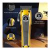 Barber Hair Clipper Brushless Motor DLC Fade Blade Trimmer Rechargeable Cordless Electric Taper Cutting Machine(Option 7) view 4
