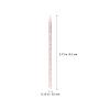 FOMIYES 600pcs Nail Art Cuticle Pusher Sticks Disposable Double-sided Cuticle Remover Set Pusher Tool for Manicure Pedicure Rosy view 2