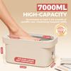GIRLEARLE 7000ml Paraffin Wax Machine for Hand and Feet, Hand Wax Paraffin Machine Bath with 4.4 lbs Scent-Free Paraffin Wax Refills for Hands, Feet, Elbows & Body to Relieve Stiff Muscles & Joints view 3