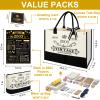 23rd Birthday Gifts for Women Canvas Tote Bag Travel Gear, Unique 23 Years Old Birthday Gifts for Girlfriend Daughter Sister Friends Her, Vintage 2003 Handbag & Cosmetic Bag & Back in 2003 Poster view 4