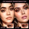 LUXAZA PRO 18 Color Eyeshadow Palette, Natural Nude Matte Shimmer Glitter, Long Lasting Baked Makeup Palette for Eye Highlight Blush, Earth Tones view 4