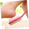 COOLHIYA 3Pcs Multifunctional Dual-Sided Feet Files Dead Skin Remover Callus Removing Tool with Ergonomic Handle for Pedicure Care Rosy Blue Green view 3