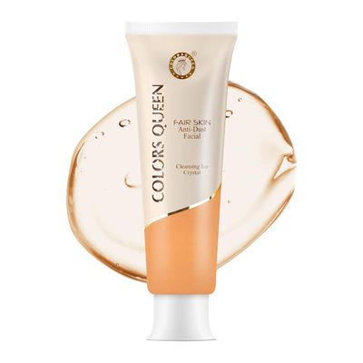 Anti Dust Facial Cleanser | Instant Dirt Removal Face Wash for Glowing Skin | Face Cleanser for Men and Women with Cleansing Ice Crystal Formula