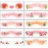 10 Sheets Christmas Face Temporary Tattoos For Girl Women,Cute Santa Claus Snowman Deer Face Freckle Tattoo Stickers Waterproof Makeup Fake Tattoos view 1