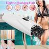 EZAGMWGFB Portable Dual-Head Lady Electric Hair Removal Tool Eyebrow Trimmer for Face, Hands, Legs & Underarms Epilator view 2