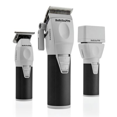BaBylissPRO COREFX Clipper, Trimmer, and Double Foil Shaver Prepack