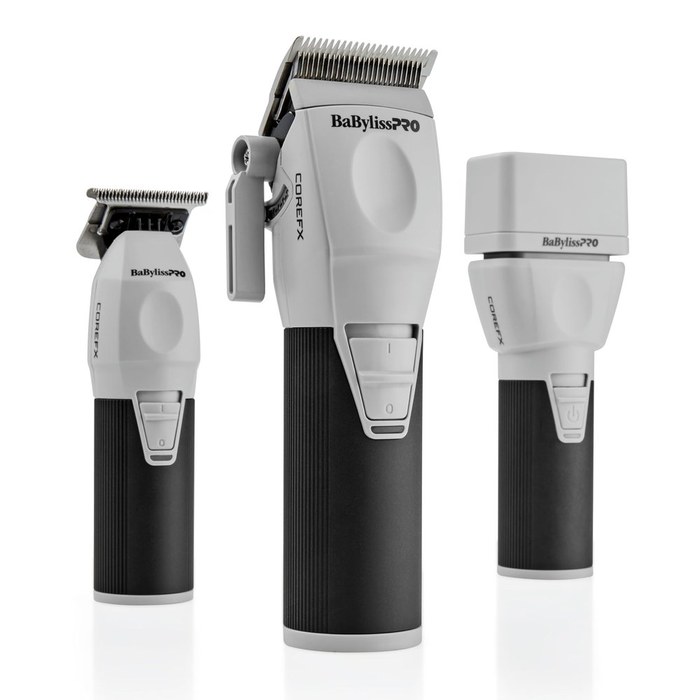 BaBylissPRO COREFX Clipper, Trimmer, and Double Foil Shaver Prepack