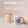 Being Frenshe Lavender Cloud Magnesium Bath Salts, Unwind & Rest, with L-theanine, Primrose Oil, for Relaxation,16 oz view 4