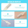2-in-1 Nose Hair Trimmer and Ear Pick, Newly Upgraded Portable 360 Rotating Nose Hair Removal Tool, Dual Blades Prevent Hair Jamming, Suitable for Both Men and Women (Beige, 6) view 3