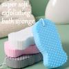 3D Bath Scrubber for Body Super Soft Exfoliating Bath Sponge Skin Friendly Reusable to Remove Dead Skin from The Skin view 3