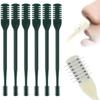 2-in-1 Nose Hair Trimmer and Ear Pick, Newly Upgraded Portable 360 Rotating Nose Hair Removal Tool, Dual Blades Prevent Hair Jamming, Suitable for Both Men and Women (Dark Green, 6) view 1