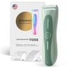 BAREWIZE Bikini Trimmer for Women, Pubic Hair Trimmer | LED Light, IPX7 Waterproof, USB-C Rechargeable, Replaceable Ceramic Blade | Electric Razors for Women, Electric Body Hair Shaver (Mint Oasis) view 1