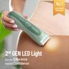 BAREWIZE Bikini Trimmer for Women, Pubic Hair Trimmer | LED Light, IPX7 Waterproof, USB-C Rechargeable, Replaceable Ceramic Blade | Electric Razors for Women, Electric Body Hair Shaver (Mint Oasis) view 3