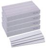 100/180 Grit Nail Files (100 Packs), Emery Board Nail Files for Acrylic Nails and Natural Nails, Double Sided Emory Boards Professional Reusable Washable Manicure Square Gray view 1