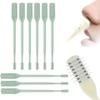 2-in-1 Nose Hair Trimmer and Ear Pick, Newly Upgraded Portable 360 Rotating Nose Hair Removal Tool, Dual Blades Prevent Hair Jamming, Suitable for Both Men and Women (Mint, 12) view 1