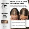 Truth Guy Magnetic Hair Building Fibers for Thinning Hair - Adds Volume & Thickness with Static Electricity Technology - Easy Application for Men & Women, Quick Results, Mess-Free. 2 oz. Medium Brown view 3