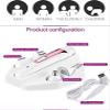 EZAGMWGFB 5 in 1 Electric Epilator Set Includes A Shaving Device for Private Parts, A Pubic Knife for The Armpits, A for Cutting The Eyebrows - Precise Hair Removal view 3