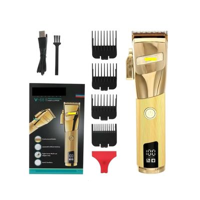 Salon Powerful Hair Cut Machine Electric Trimmer Professional Rechargeable Barber Cordless Clippers for Men 681