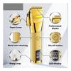Salon Powerful Hair Cut Machine Electric Trimmer Professional Rechargeable Barber Cordless Clippers for Men 681 view 2