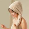 SIDUFHAOPKLL Grid Woman Towels Rapid Hair Drying Towel Bath Shower Cap Dry(Black) view 3