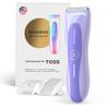 BAREWIZE Bikini Trimmer for Women, Pubic Hair Trimmer | LED Light, IPX7 Waterproof, USB-C Rechargeable, Replaceable Ceramic Blade | Electric Razors for Women, Electric Body Hair Shaver (Violet Haze) view 1