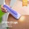 BAREWIZE Bikini Trimmer for Women, Pubic Hair Trimmer | LED Light, IPX7 Waterproof, USB-C Rechargeable, Replaceable Ceramic Blade | Electric Razors for Women, Electric Body Hair Shaver (Violet Haze) view 3