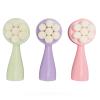 3Pcs Double Sided Facial Cleansing Brush, Cleansing Exfoliation Brush for Removing Blackhead, Soft Face Brush with Ergonomic Handle, Portable Silicone Facial view 1