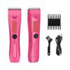 Cortapelo Profesional Cortadora de Barba Mquina afeitar elctrica para Hombres Maquinilla(Pink) view 1