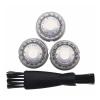 3Pcs/lot New Replacement Shaver HeadCompatible For PhilipsCompatible For NorelcoHQ HS HP Series HQ3 HQ4 HQ56 HQ55 HQ300 HQ6 HQ916 Razor view 1