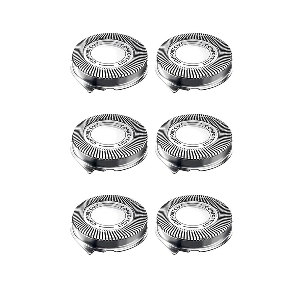 SH30 Replacement HeadsCompatible For PhilipsCompatible For NorelcoSeries 3000(s3xxx),2000(s2xxx),1000(1xxx) Shaver(SH30-6pcs)