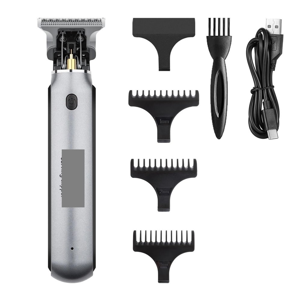 FFGHUI High Power Hair Clipper Electric Men's Trimmer Professional Rechargeable Cutting Machine Oil Head -1757(with Box)