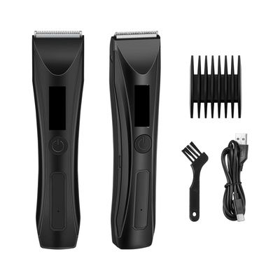 Cortapelo Profesional Cortadora de Barba Mquina afeitar elctrica para Hombres Maquinilla(Black)