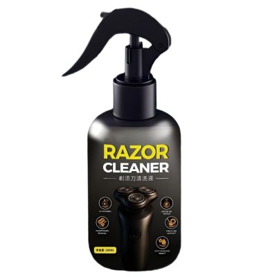 ENOIAMYF Shaving Razor Cleaning Liquid, Cleaning Solution For Shaving Razors, Maintenance And Cleaning Agent Specifically For Manual And Electric Razors