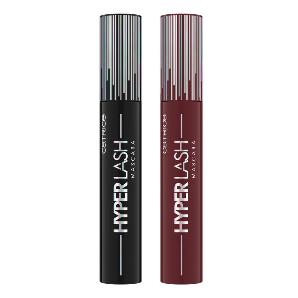 Catrice Hyper Lash Mascara Bundle | Electric Black & Burgundy Bliss | Bold Black & Berry-Toned Mascaras | Volumizing, Lengthening & Long-Lasting | Vegan & Cruelty Free