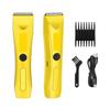 Cortapelo Profesional Cortadora de Barba Mquina afeitar elctrica para Hombres Maquinilla(Yellow) view 1