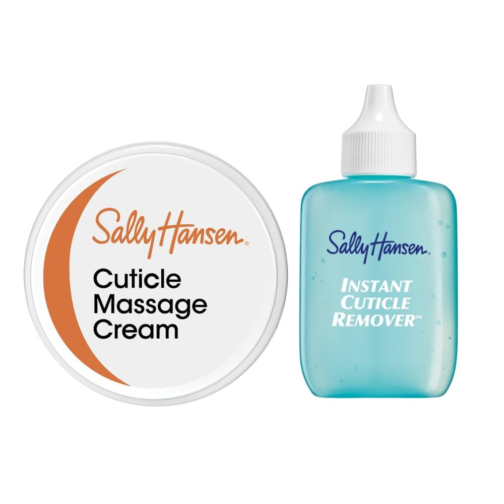 Sally Hansen Instant Cuticle Removere + Sally Hansen Cuticle Massage Cream Bundle