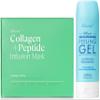 Ebanel Bundle of Ultimate Brightening Peeling Gel and Collagen Peptide Infusion Mask 8-Pack view 1