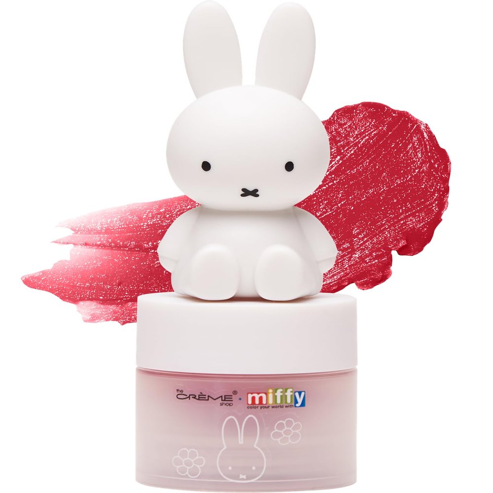 The Crme Shop Miffy Tinted Lip Balm with HA and Murumuru- Amazing Apple