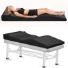 Selectico Ergonomic Lash Bed Topper, High-Density Foam Massage Table Topper with Plush Removable Cover, Non-Slip Massage Table Pad for Salon, Spa, Facial,Lash Extension Beds, 71"x28" (Black) view 1