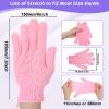 12Pcs Exfoliating Gloves, Scrub Gloves Exfoliating for Women,Shower Scrub Glove for Remove Dead Skin, Body Exfoliate, Bath, Spa(6Colors) view 2
