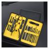18 Piece Nail Clippers Kit Stainless Steel Manicure Set with Black Steel Decorative Finish () view 4