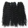 100% Human Hair Knotless Pre-Separated Crochet Hair Extensions Feather Hair Water Wave Feather Line Hair Extensions Natural Color 16inch 200strands 240g view 2