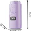 Ladies Smooth Leg Razor,Bikini Trimmer, Electric Women's Shaver, Double Head Shaver, Double Head Pubic Hair Trimmer, Double Head Body Hair Trimmer, Facial Hair Bikini , Groomer for Face, C(Color:Pink) view 2