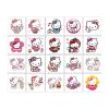 20 Sheets Hello Cat Kitty Temporary Tattoos, Birthday Party Favors, Cartoon Decoration Sticker Gifts Home Activity Christmas Rewards (KT) view 3