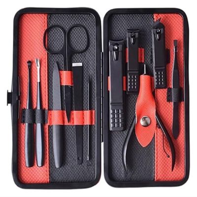 Manicure Set Nail Clippers Kit Stainless Steel Nail Tools Kit (D 15.5 * 8.5CM)