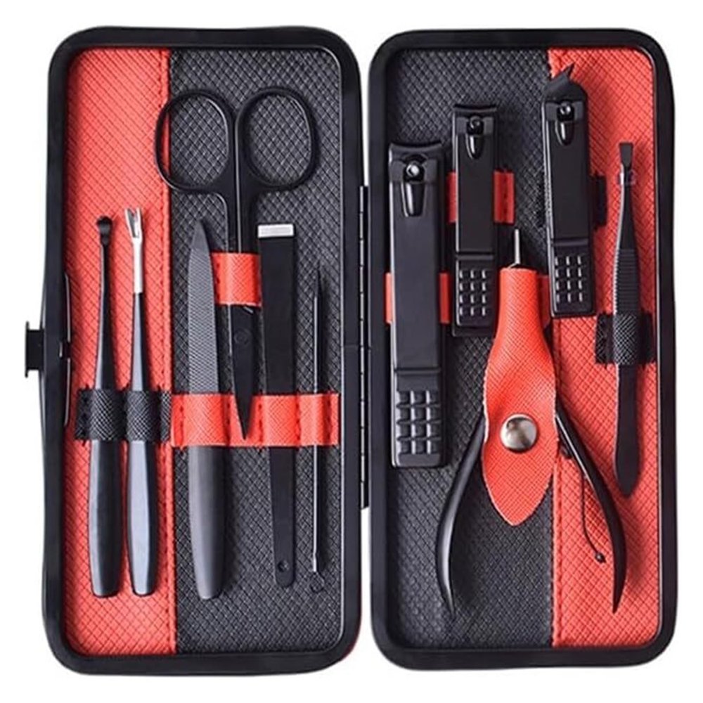 Manicure Set Nail Clippers Kit Stainless Steel Nail Tools Kit (D 15.5 * 8.5CM)