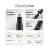3 in 1 Electric Rechargeable Nose Ear Hair Trimmer for Men Sideburns Eyebrows Beard Clipper Shaver view 2