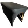 Black,6FT(183x76x74cm),PU Leather Lash Bed Cover - Waterproof & Wipeable Massage Table Topper, Protective Spa Treatment Sheet Set for Lash Bed Topper Or Massage Bed  view 1