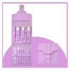 12 Piece Manicure and Pedicure Nail Clipper Set Kit for Women and Men (Purple 11.5 * 10cm) view 3